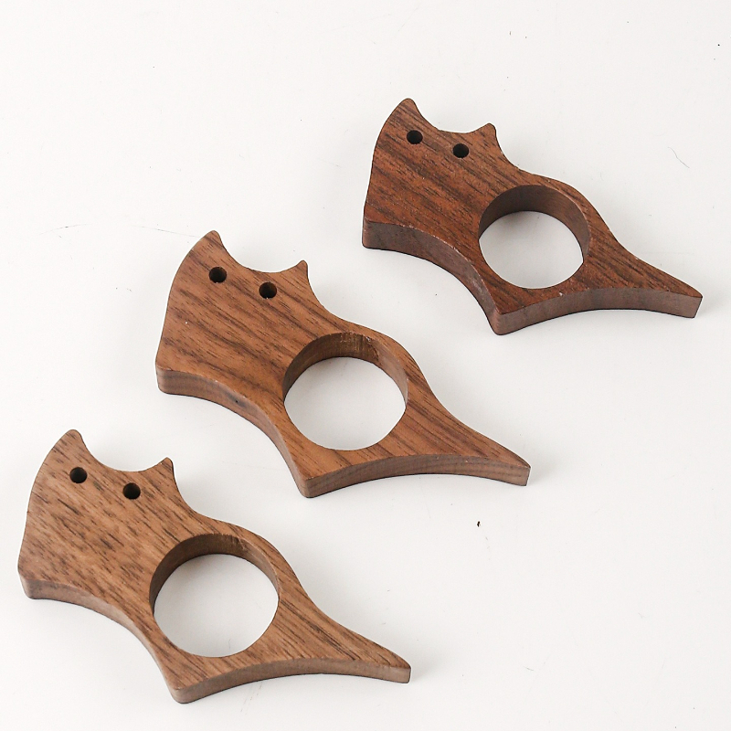Pet Supplies Ringwood - 3Pcs Wooden Pet Cat Reading Bookmark