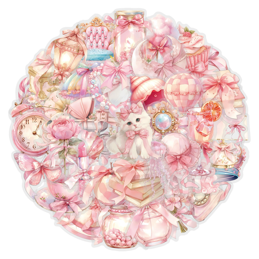 60 PCS Pink Coquette Sticker P – Pet Supplies In Store recenzja i cena