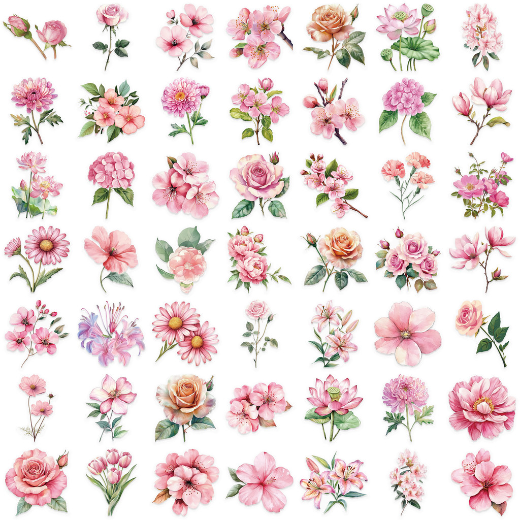 50PCS Transparent Cartoon Pink – Pet Supplies In Store recenzja i cena