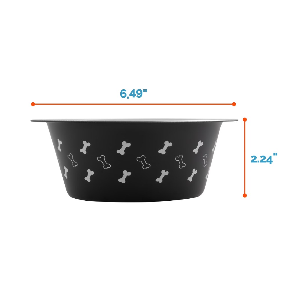 Stainless Steel Dog Bowl with  – Pet Supplies For Dogs recenzja i cena