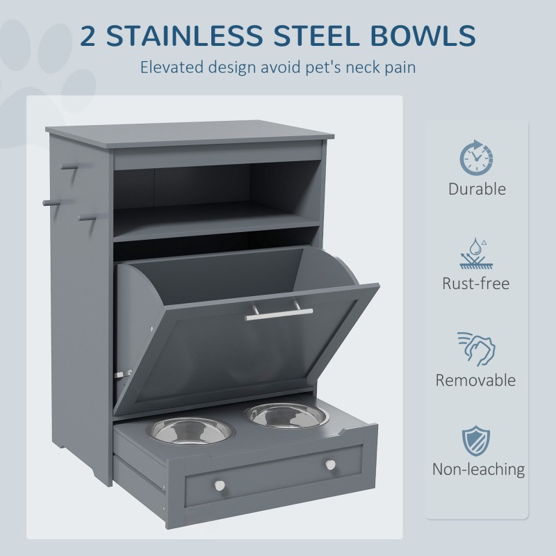 Pet Feeder Station, Storage Ca – Pet Supplies For Dogs recenzja i cena