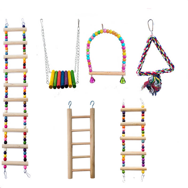 Wooden Bird Toys Small Parrot  – Pet Supplies Ringwood recenzja i cena