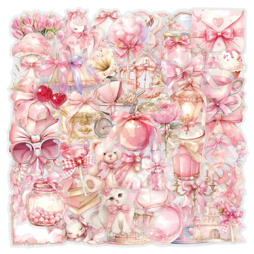 60Pieces Pink Coquette Sticker – Pet Supplies In Store recenzja i cena