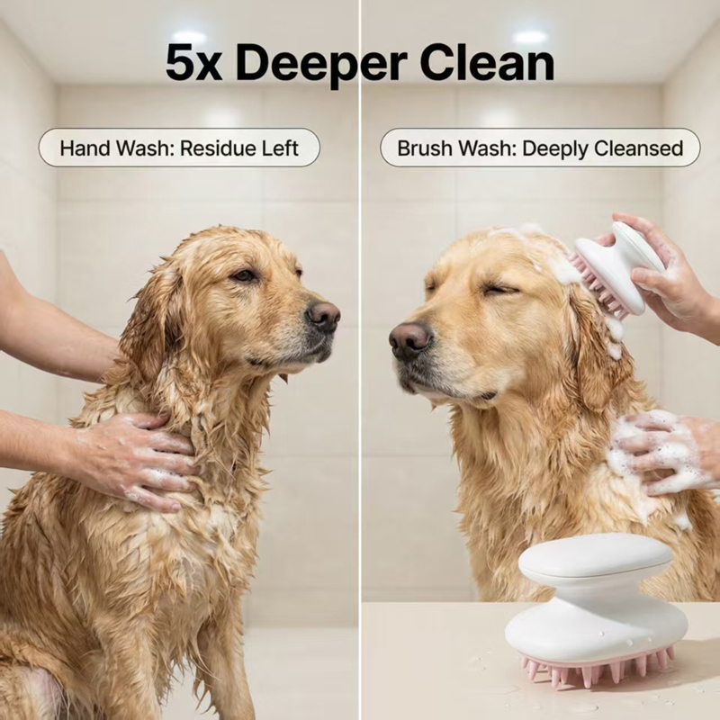 Pet Cleaning Massage Brush Dog – Pet Supplies In Store recenzja i cena
