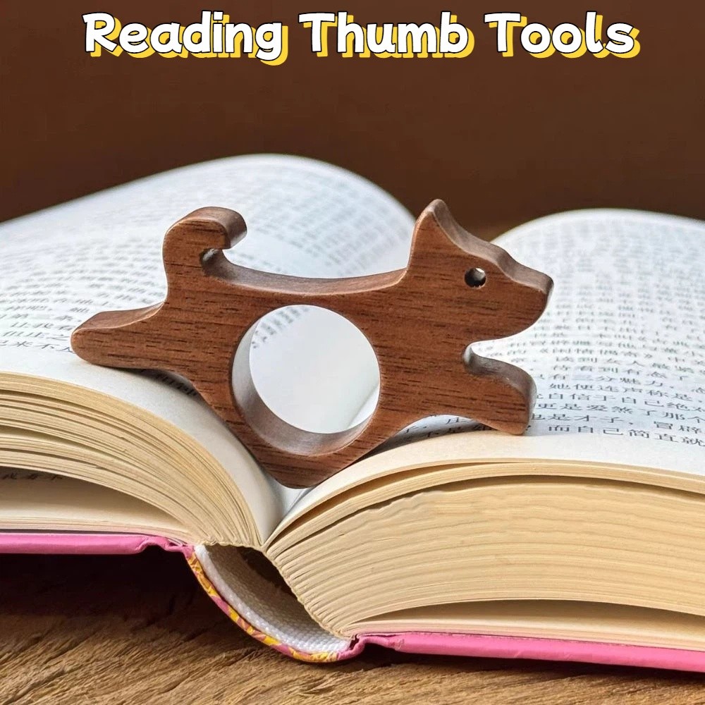 Anti-Slip Wooden Thumb Bookmar – Pet Supplies Ringwood recenzja i cena